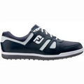 Footjoy Greenjoys Men's Spikeless Golf Shoes - Navy Blue/Light Gray/White